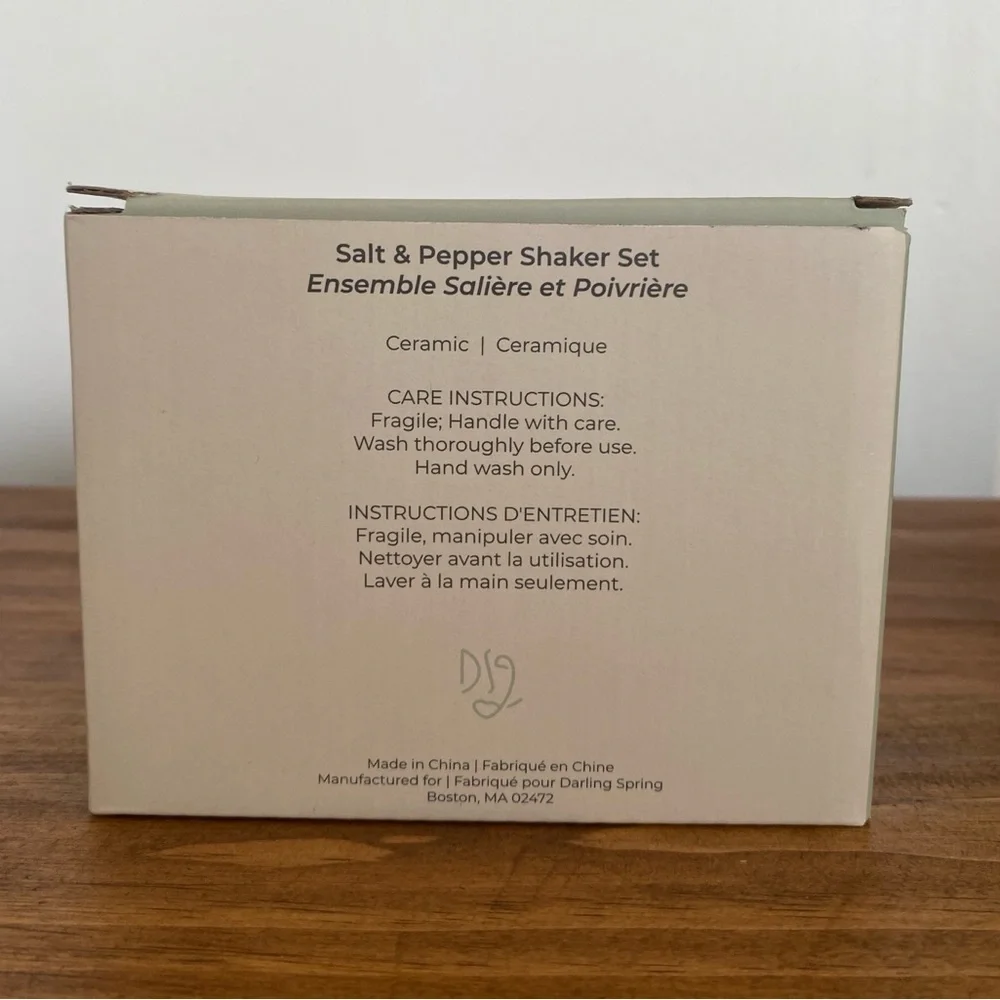 Darling Spring Salt & Pepper Shaker Set - Picture 8 of 8